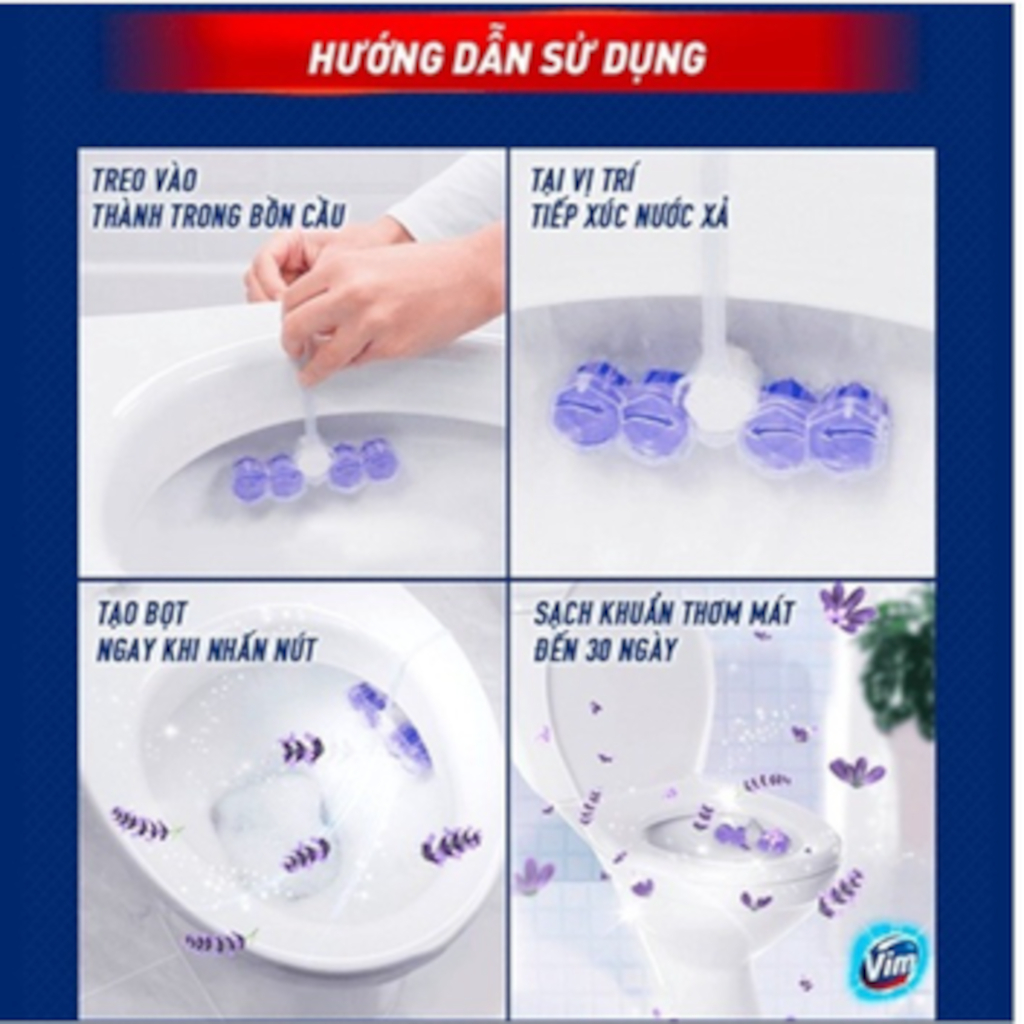 Vệ sinh bồn cầu không chạm tay: Sạch khuẩn, sáng men với combo 3 món