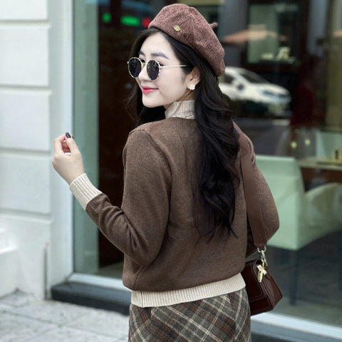 Áo Len Tim Ngực hàng QC Cao Cấp: Item "Xinh Xỉu" Cho Nàng Diện Tết