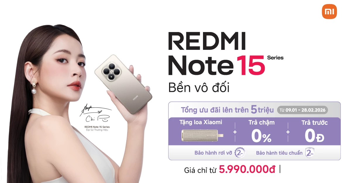 Xiaomi Redmi Note 15 (6GB/128GB): Pin "trâu" giá hời, bà con có nên "lụm" ngay?